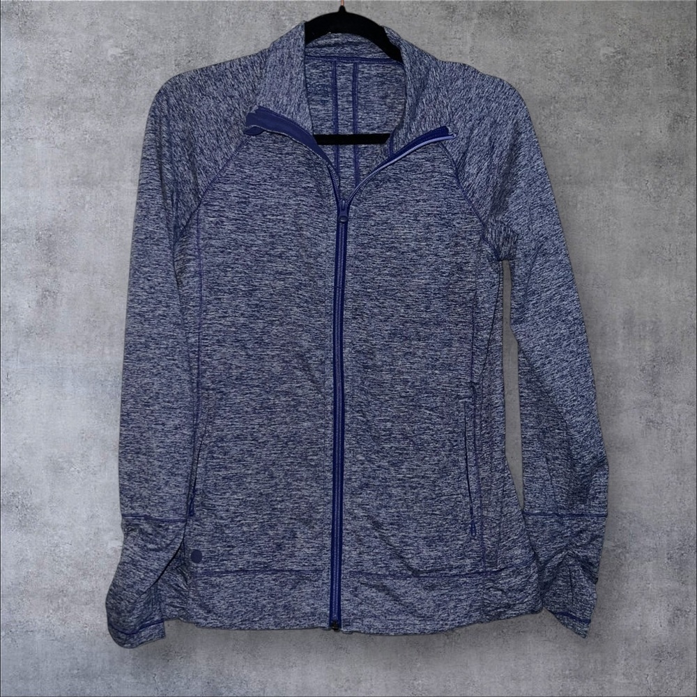 Outdoor Research Navy Heathered Full-Zip Hoodie